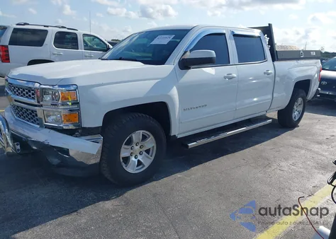 2015 Chevrolet Silverado 1500 1Lt из США, поврежденный, VIN 3GCUKREC5FG294468